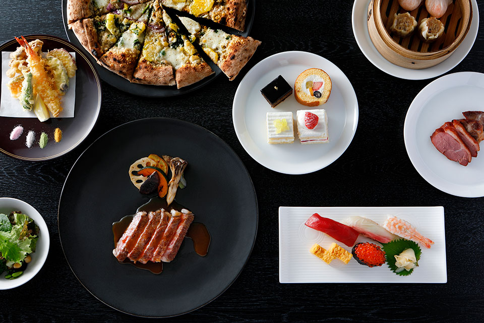 Buffet menu