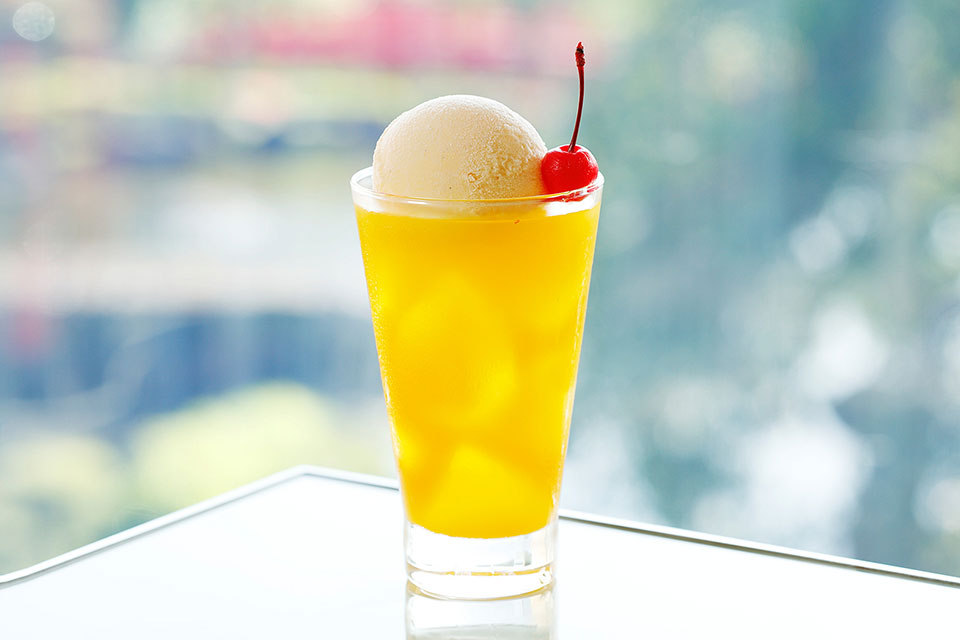 Mango Soda Float