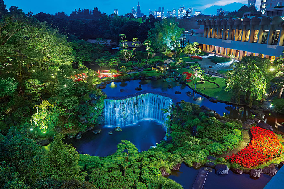 Japanese Garden (Nighttime Lighting)