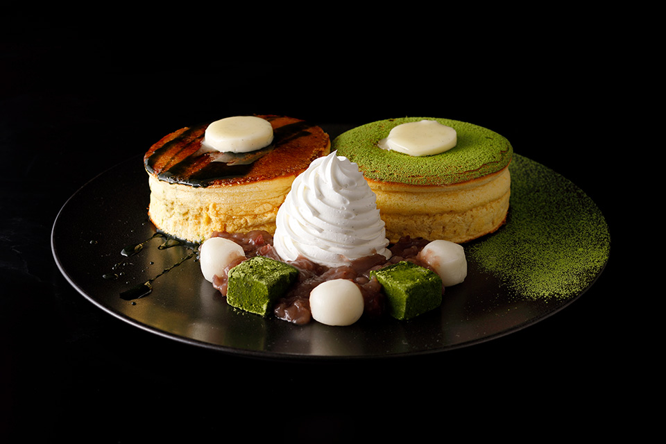 ホテルニューオータニ特製抹茶パンケーキ