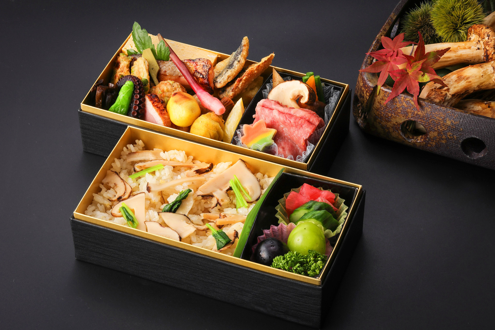 松茸弁当