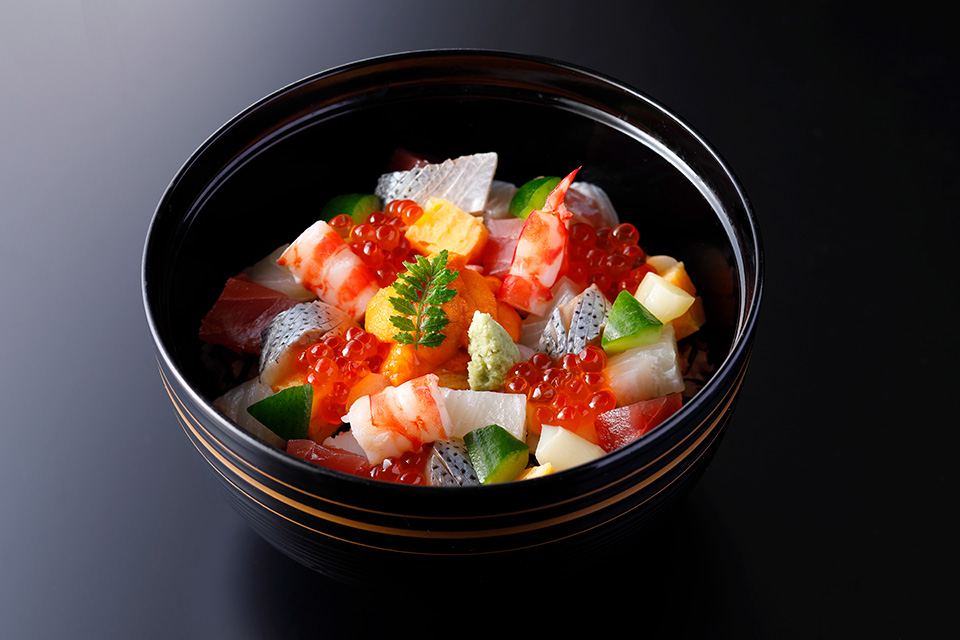 海鮮バラちらし ¥4,800 海鮮バラちらし