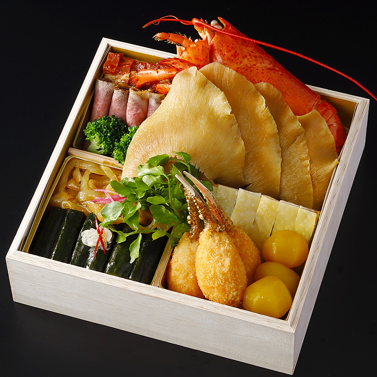 中国料理のおせち写真
