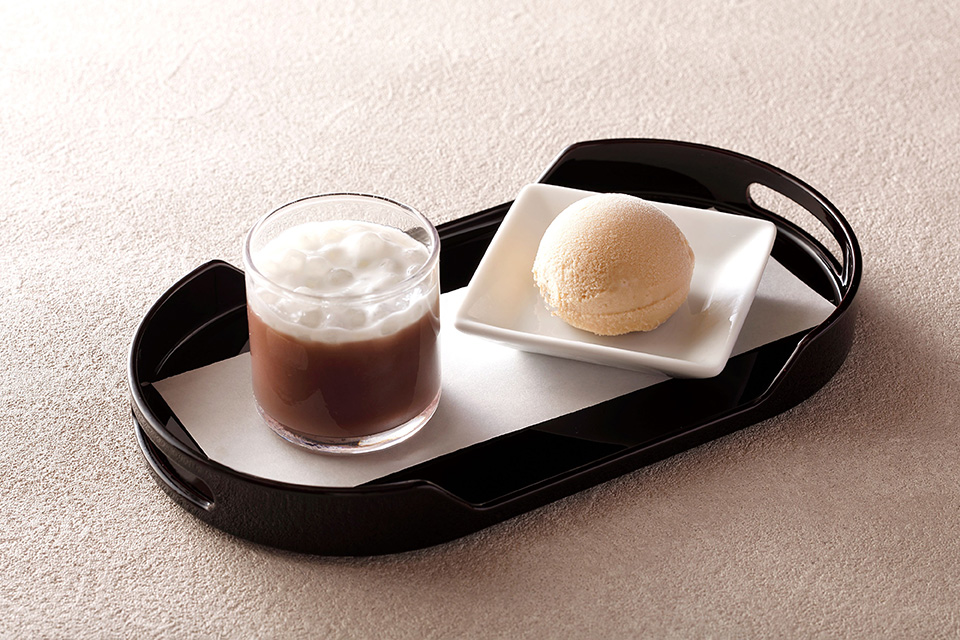水ようかんとアイスクリーム