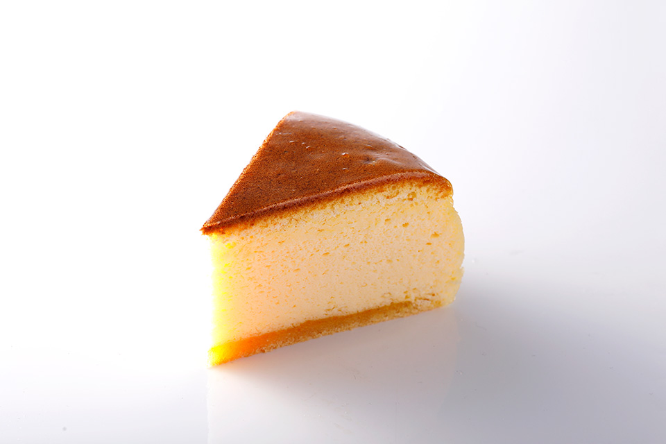 オレンジスフレチーズケーキ