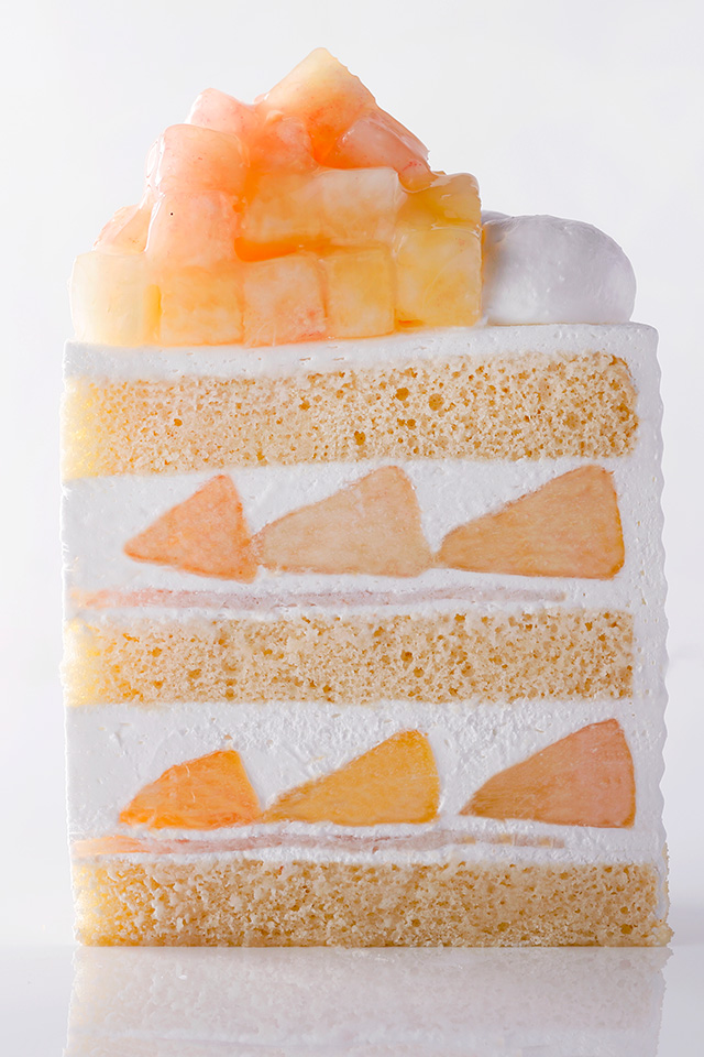 新エクストラスーパーピーチショートケーキ