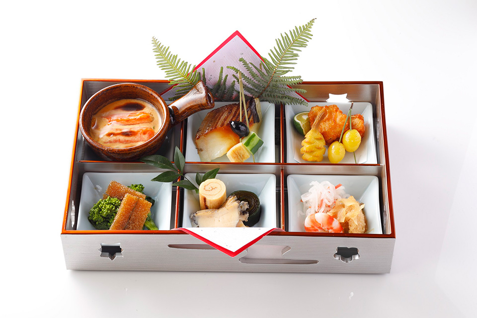 千羽鶴の料理写真