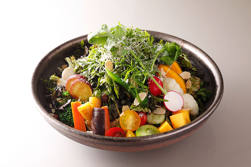 東京江戸野菜サラダ~醤油麹ドレッシング~
