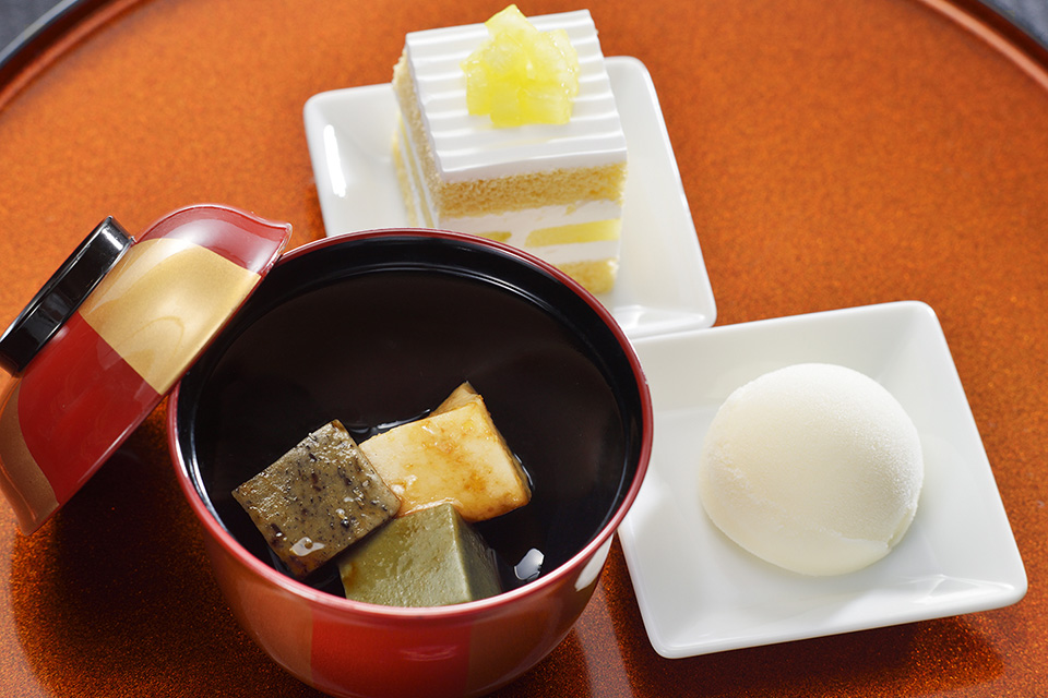 フランス料理 四の膳の料理写真